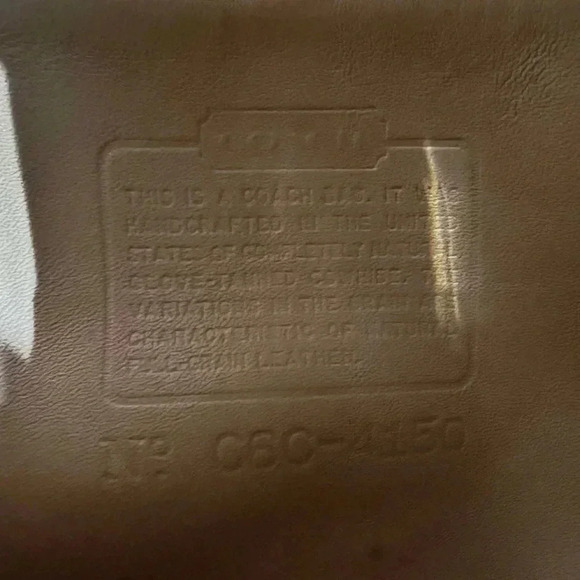 Coach Vintage Leather Flap Crossbody Bag - Picture 9 of 14